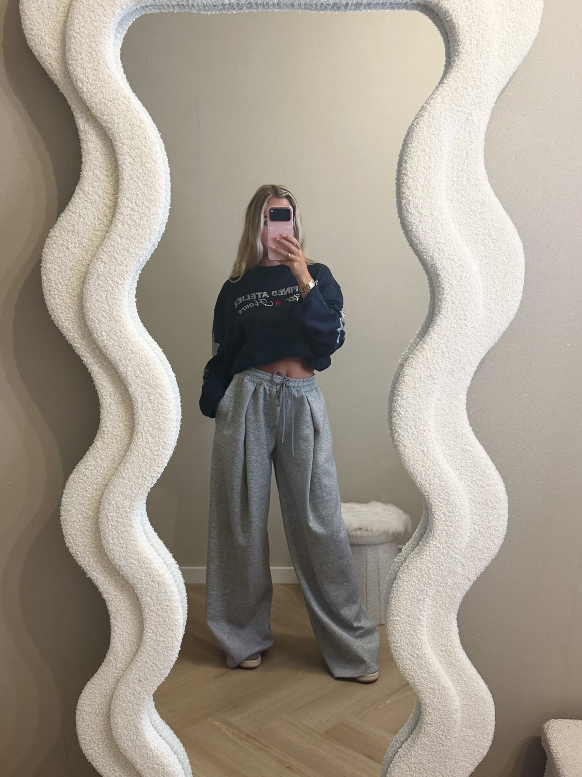 Joggings pants grijs