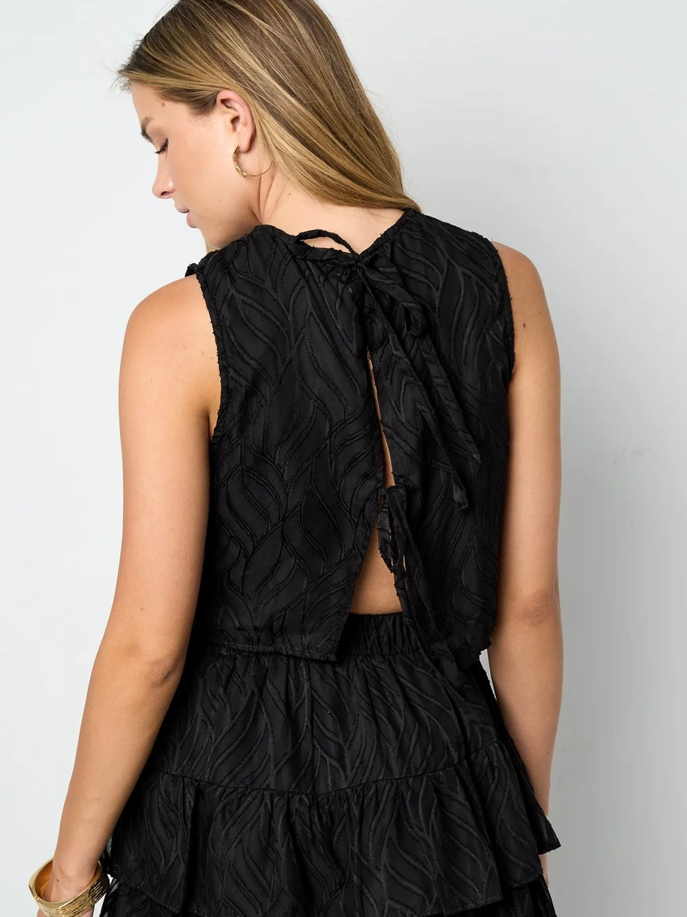 Feline top zwart