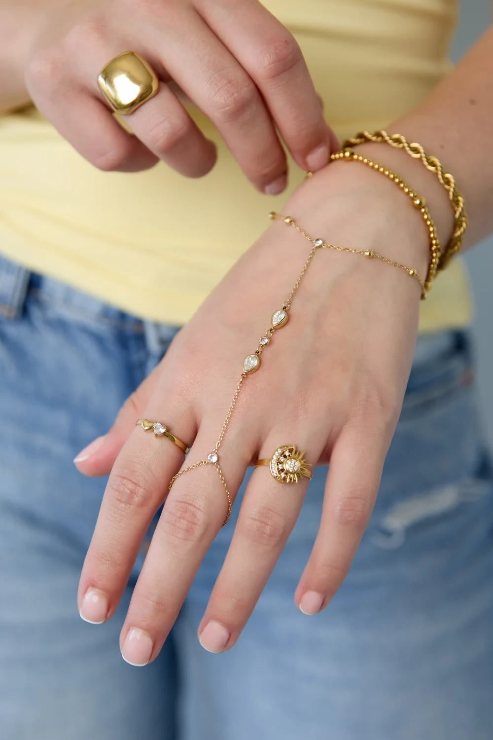 Coco handchain goud