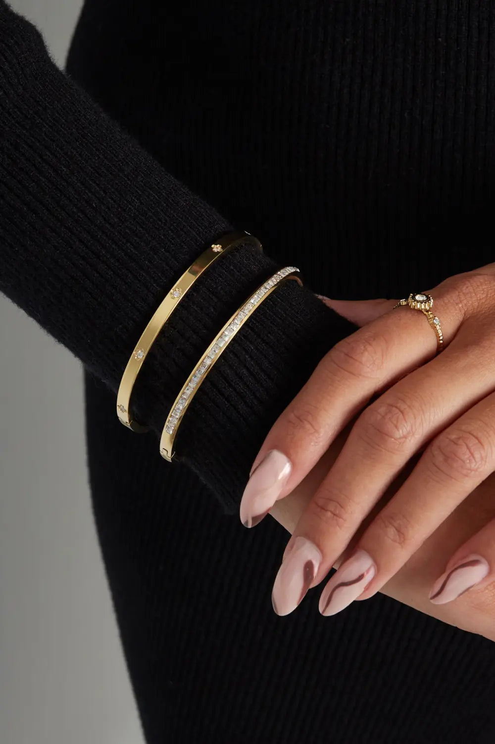 fully glitter bangle