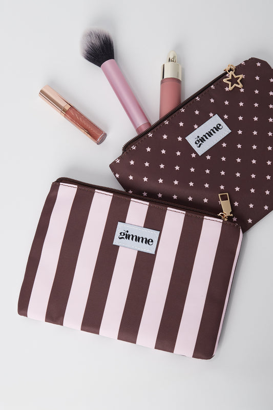 Make-up tas strepen