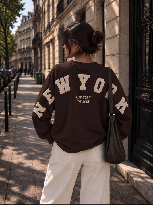 New York sweater bruin