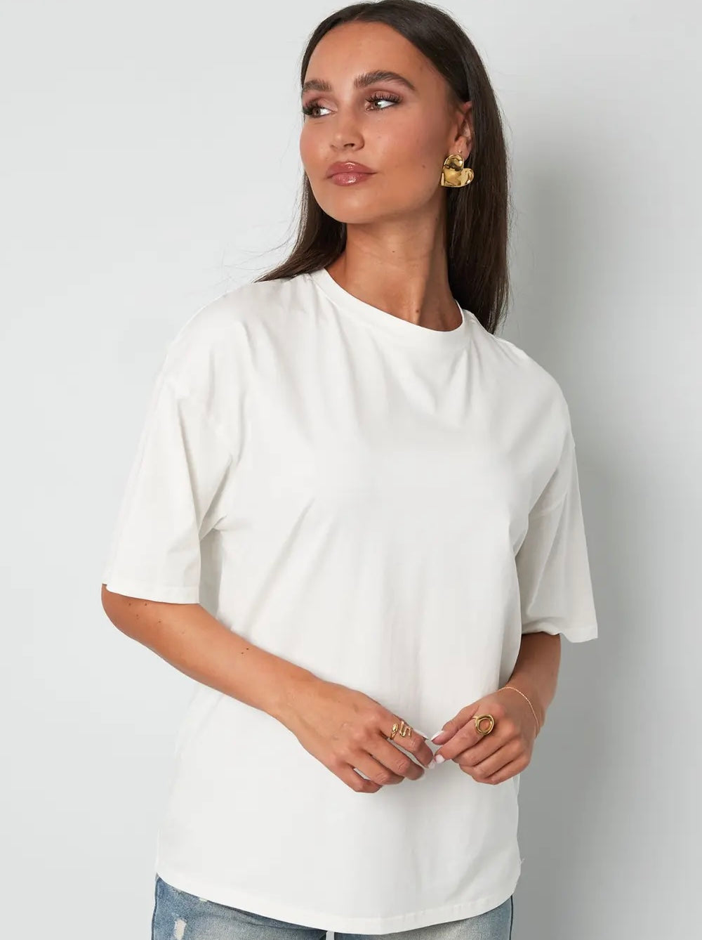 Yenthe T-shirt wit
