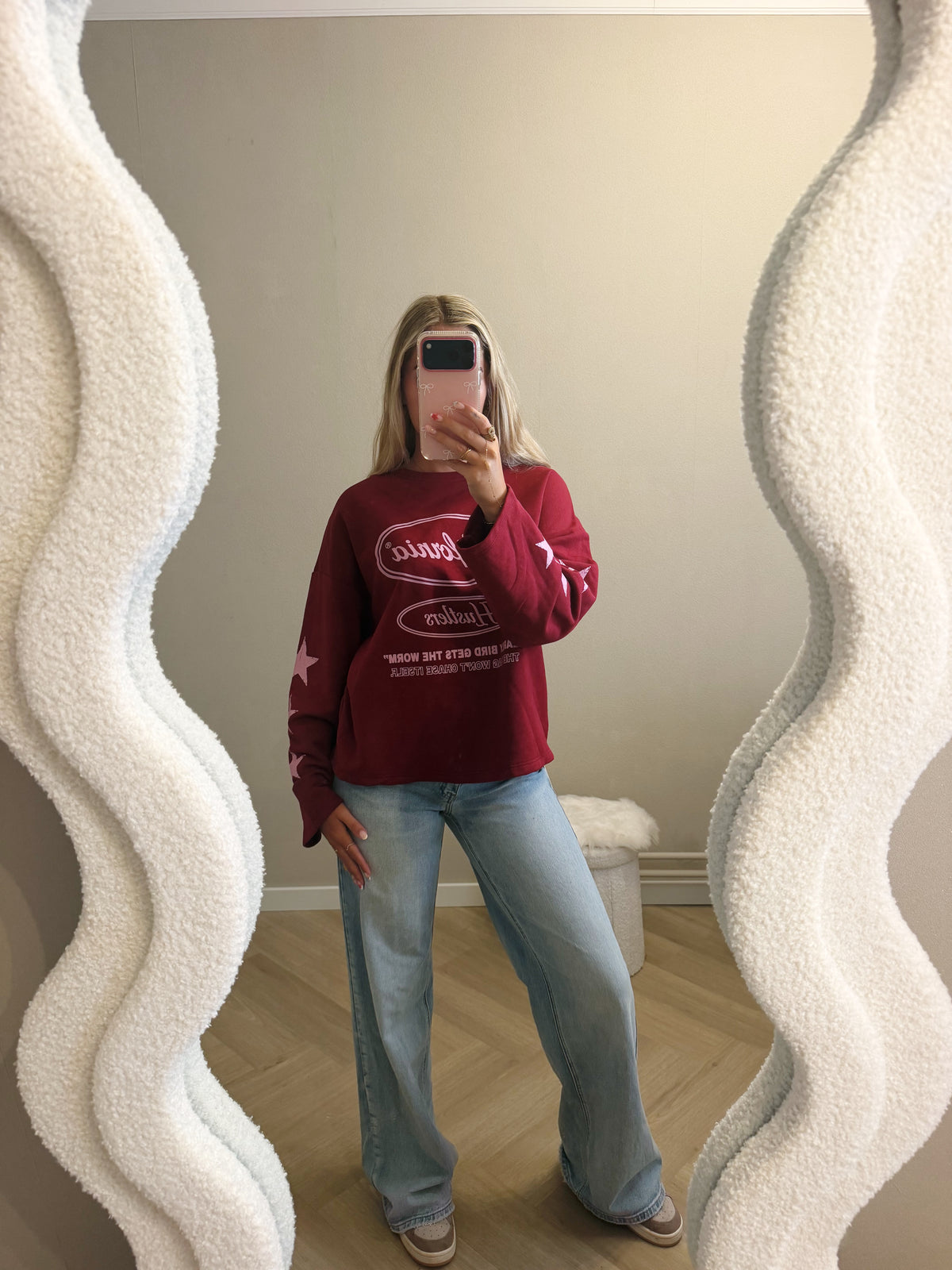 California longsleeve Bordeaux