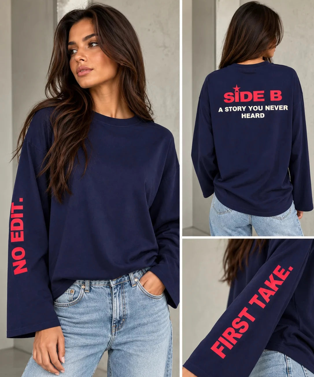 Side B  longsleeve