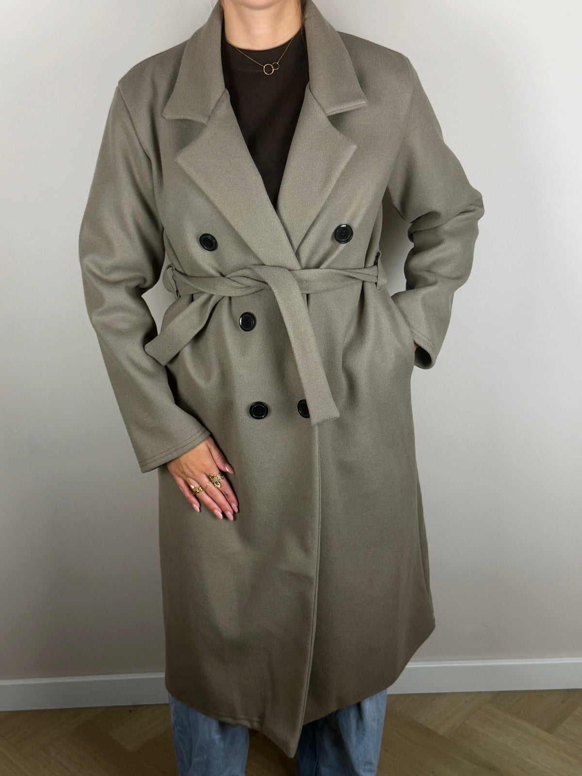 Lisa trenchcoat khaki