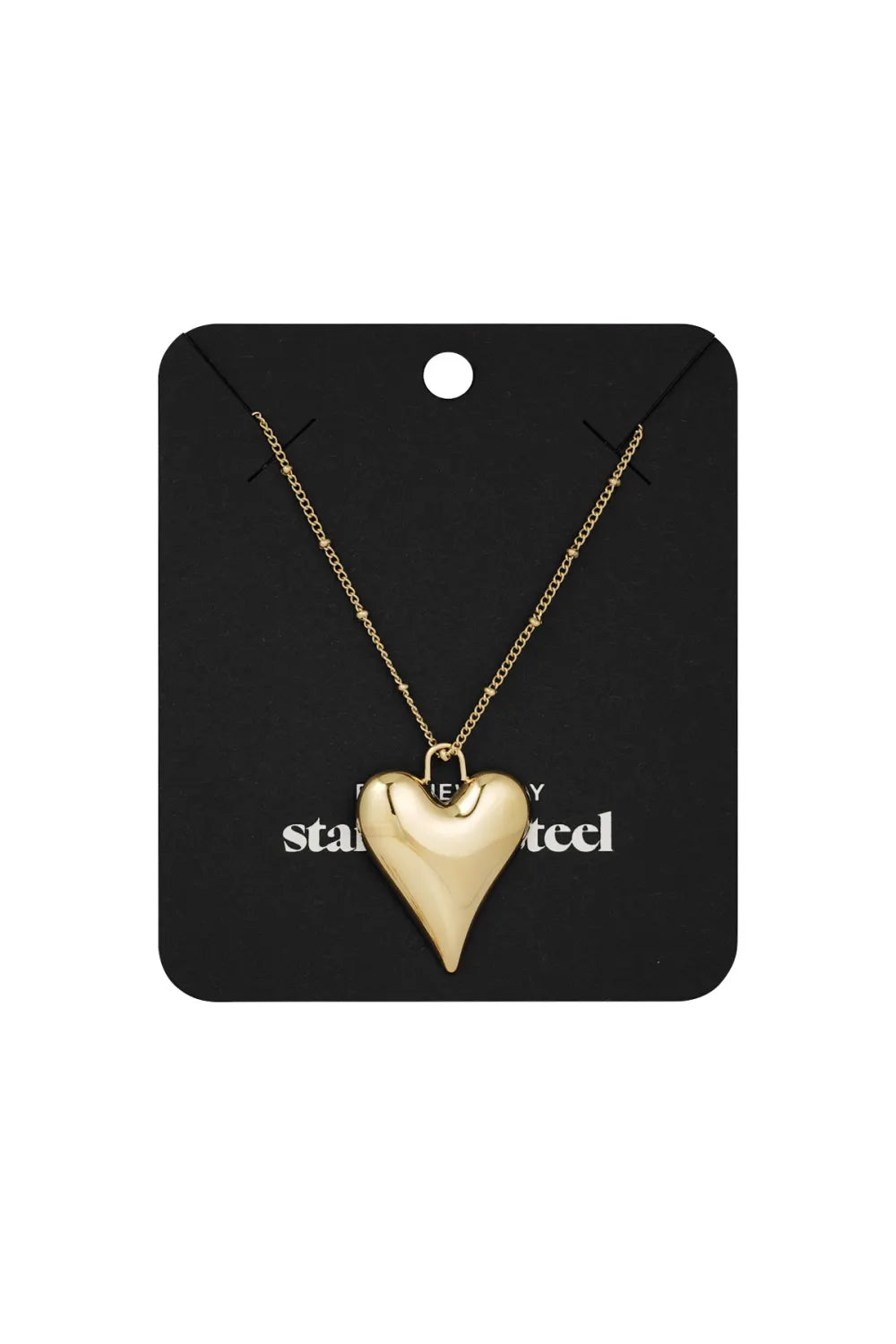 Ketting hart goud