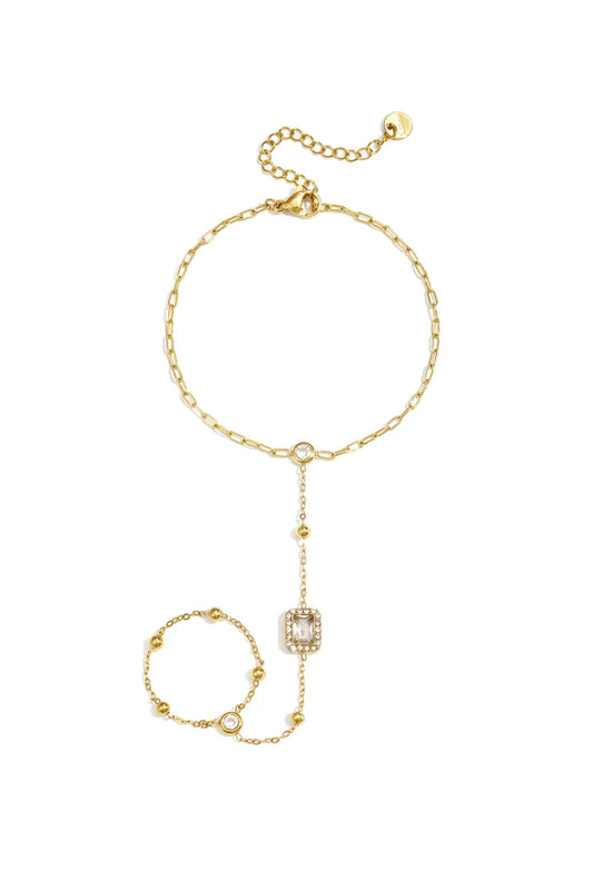 Nova hand chain goud
