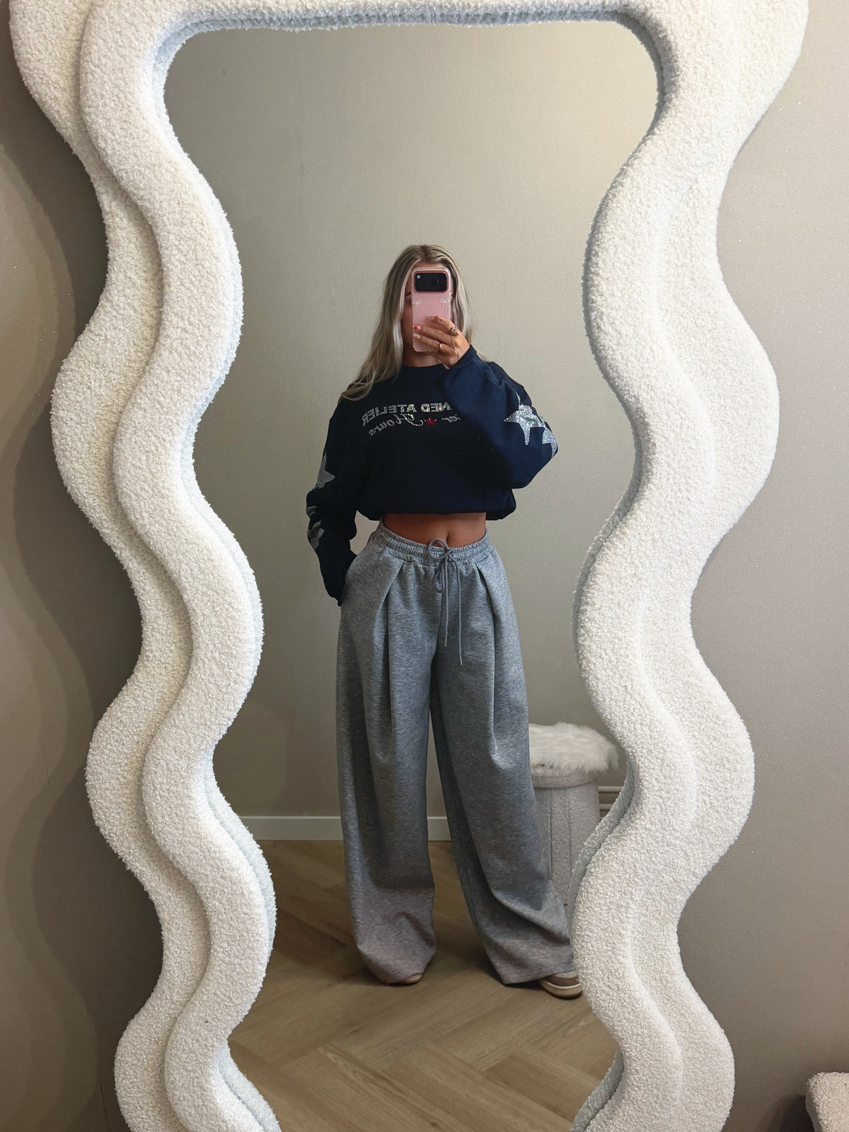 Joggings pants grijs