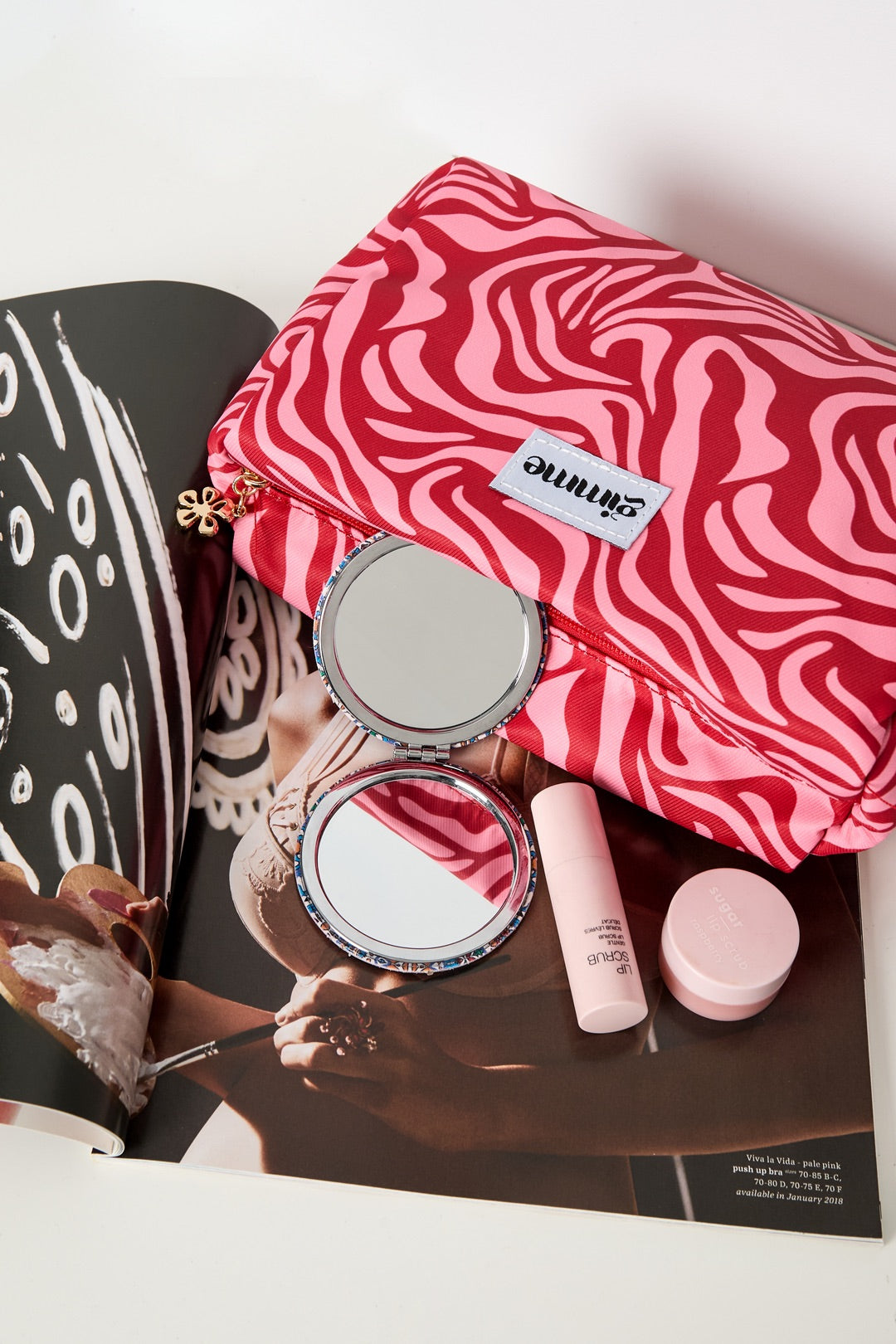 Make-up tas zebra