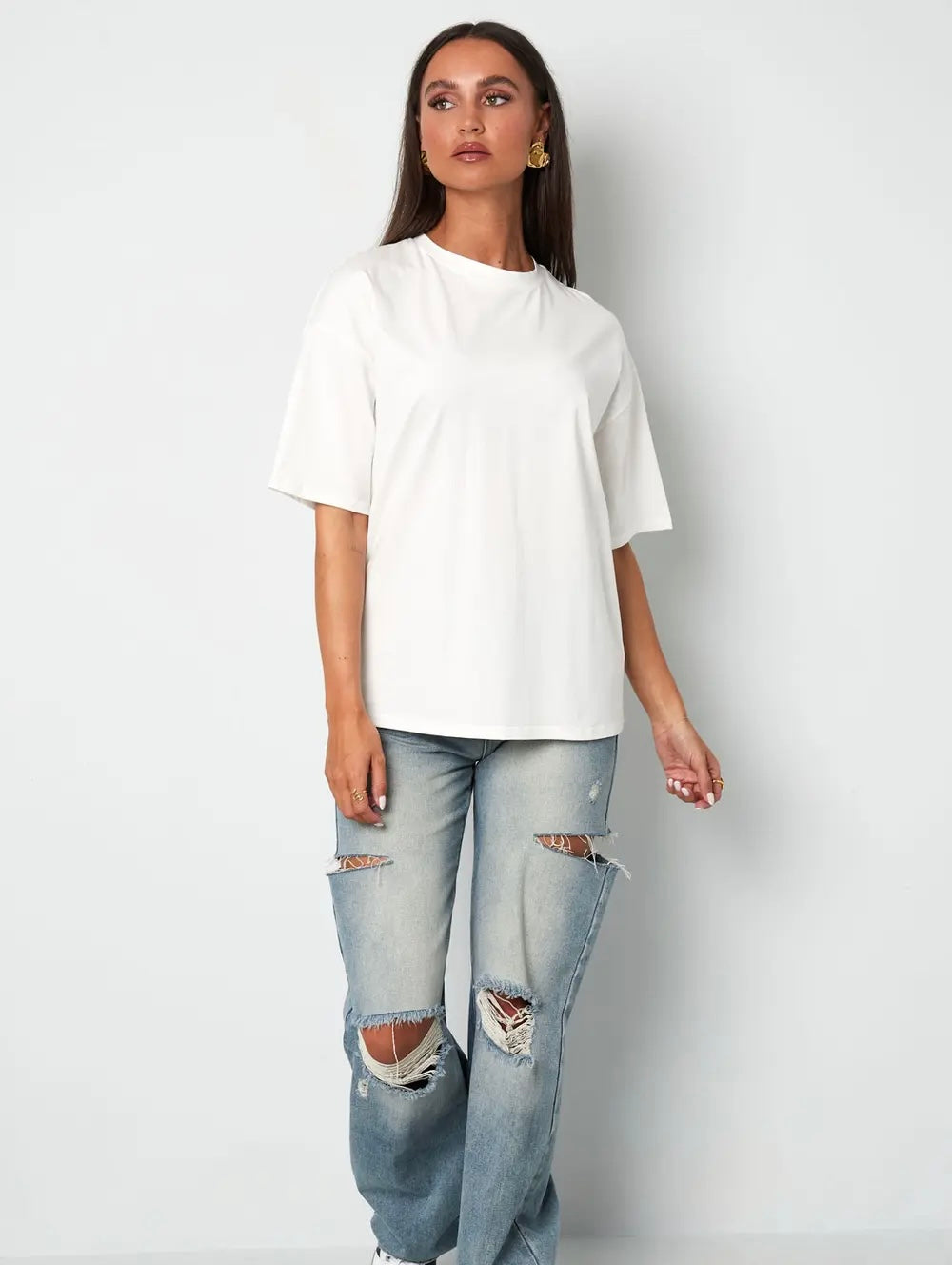Yenthe T-shirt wit