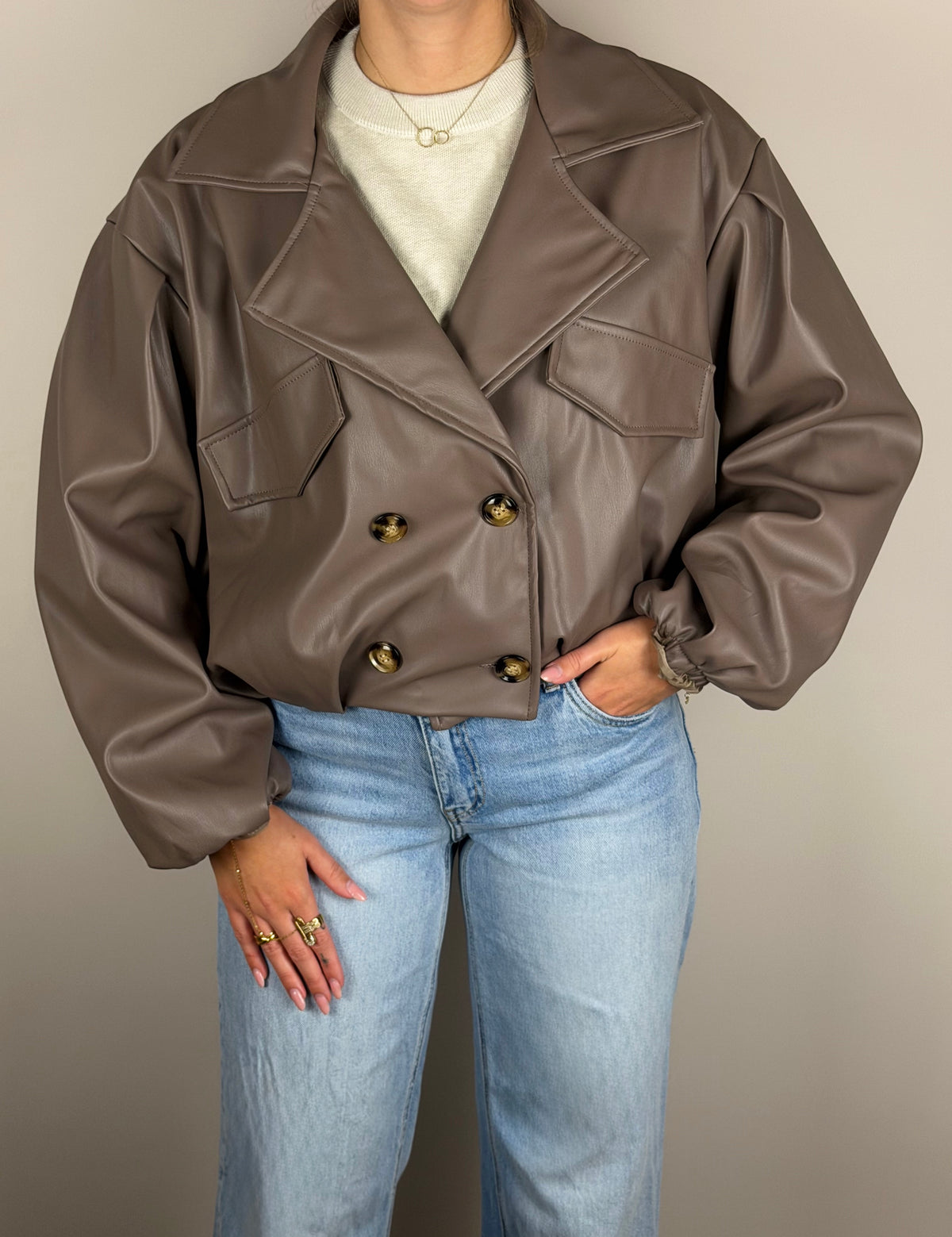 Lindy Trenchcoat taupe