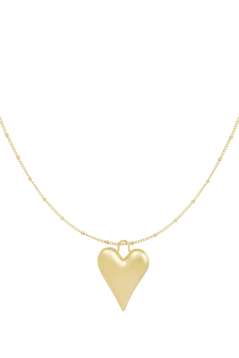 Ketting hart goud