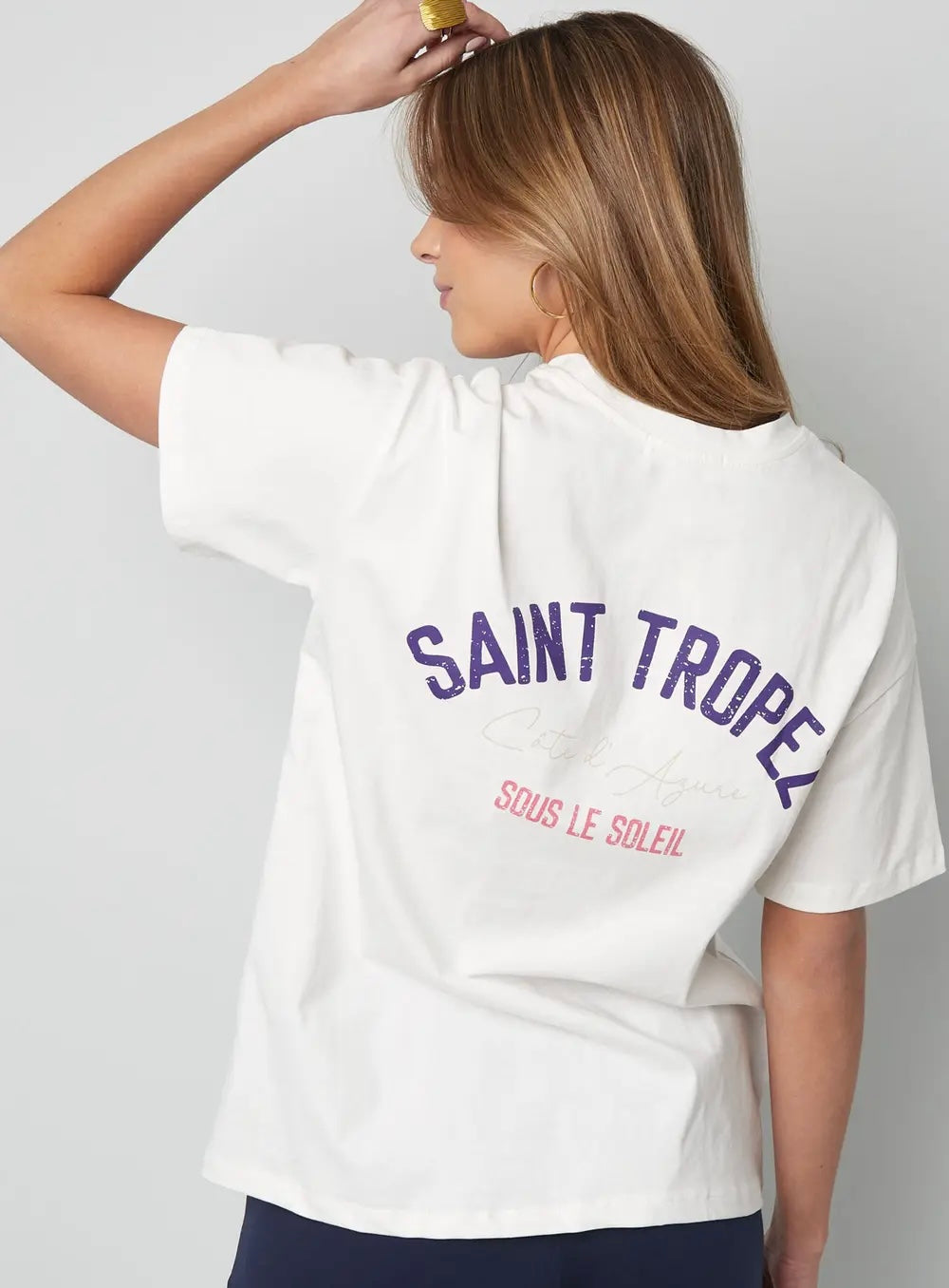 Maicey T-shirt wit