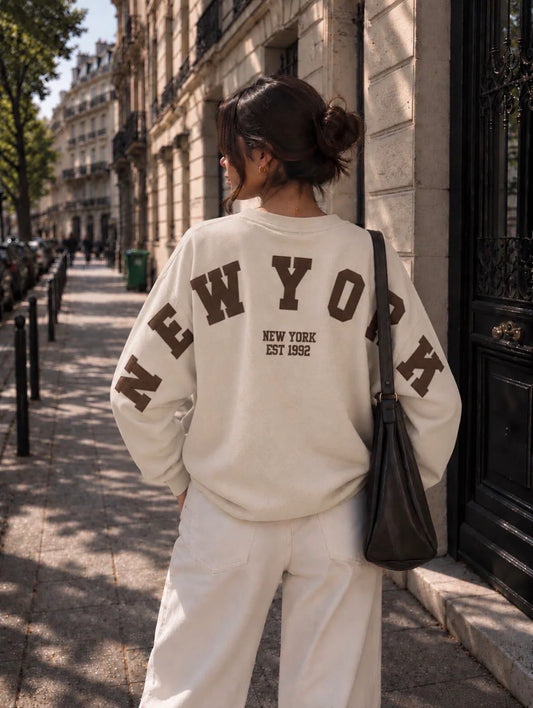 New York sweater crème