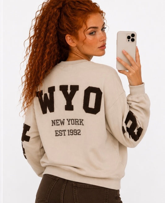 New York sweater crème