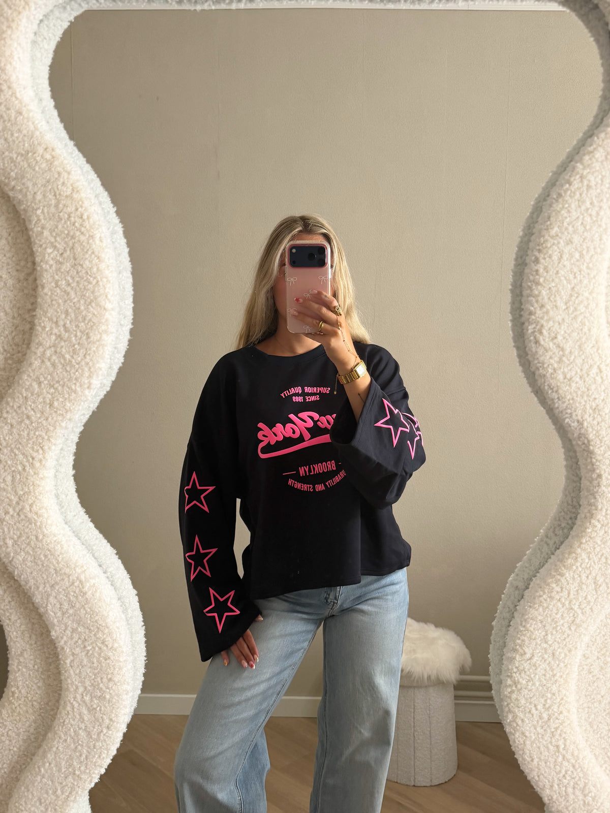 New York longsleeve navy